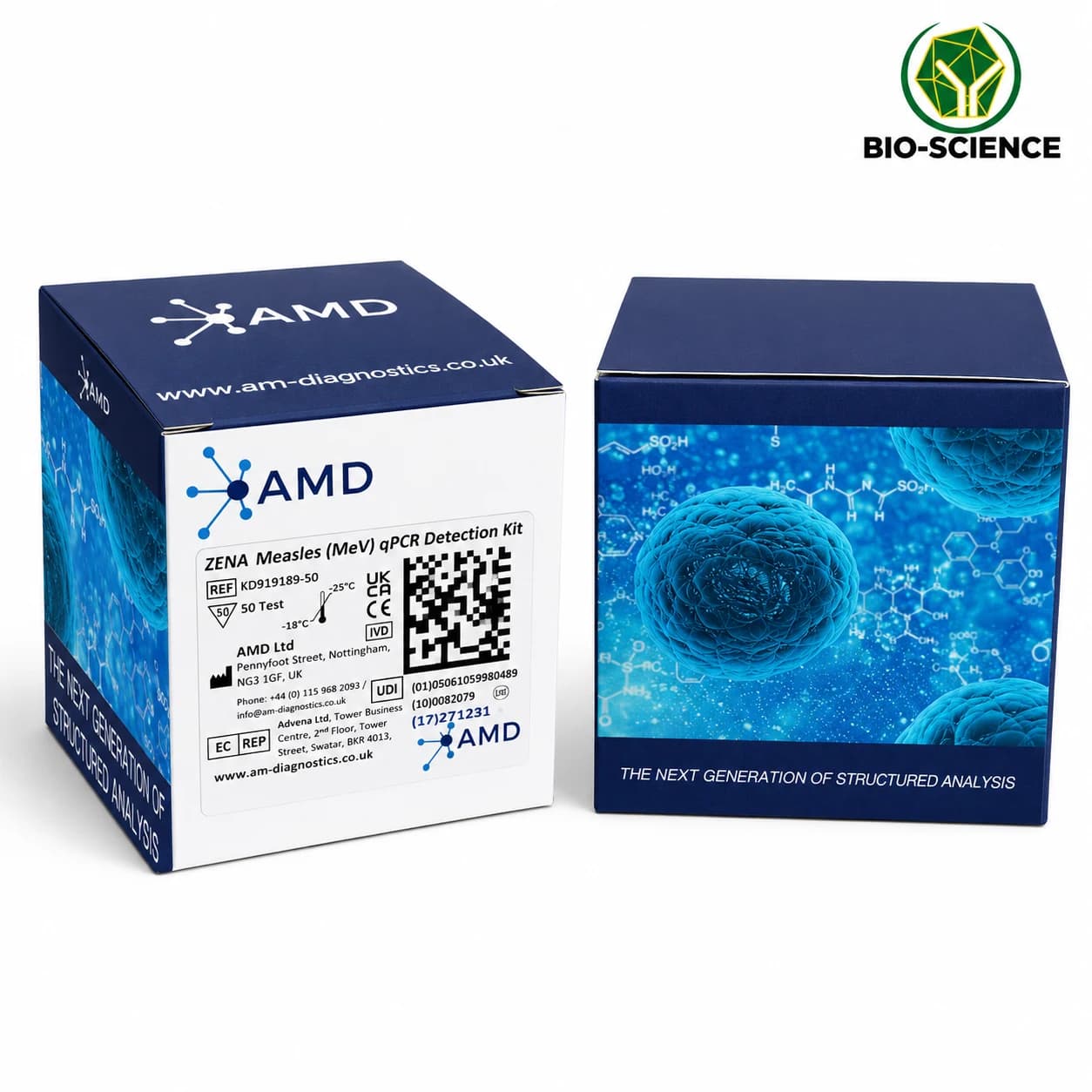 Measles virus (MeV) PCR Detection Kit CE-IVD – Zena Max